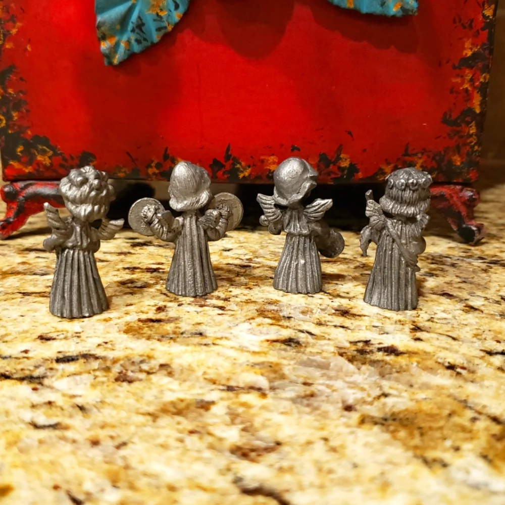 VINTAGE LILLIAN VERNON Mini Pewter Musical